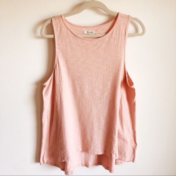 Madewell Tops - Madewell Pink Sleeveless Top